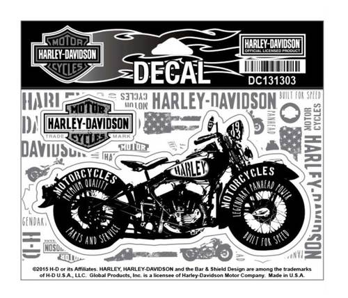 Harley Davidson Motorbike Panhead Decal Harley-Davidson®- HarleyShop