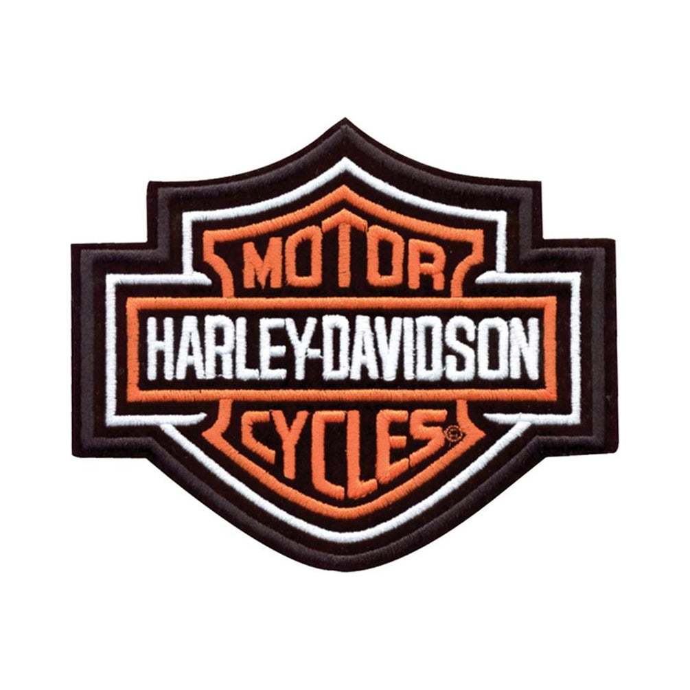 Harley Davidson Black & Orange XSmall Bar & Shield Emblem Harley-Davidson®- HarleyShop