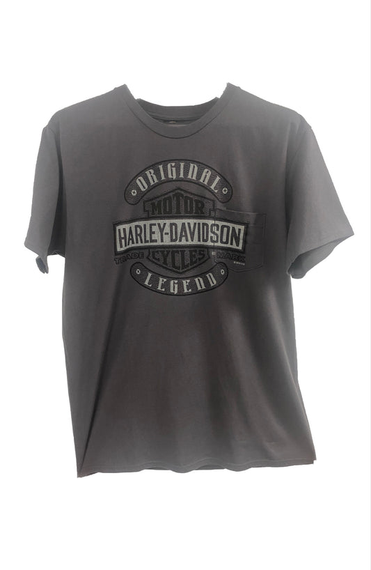 Harley Davidson Men's Long Rock T-Shirt