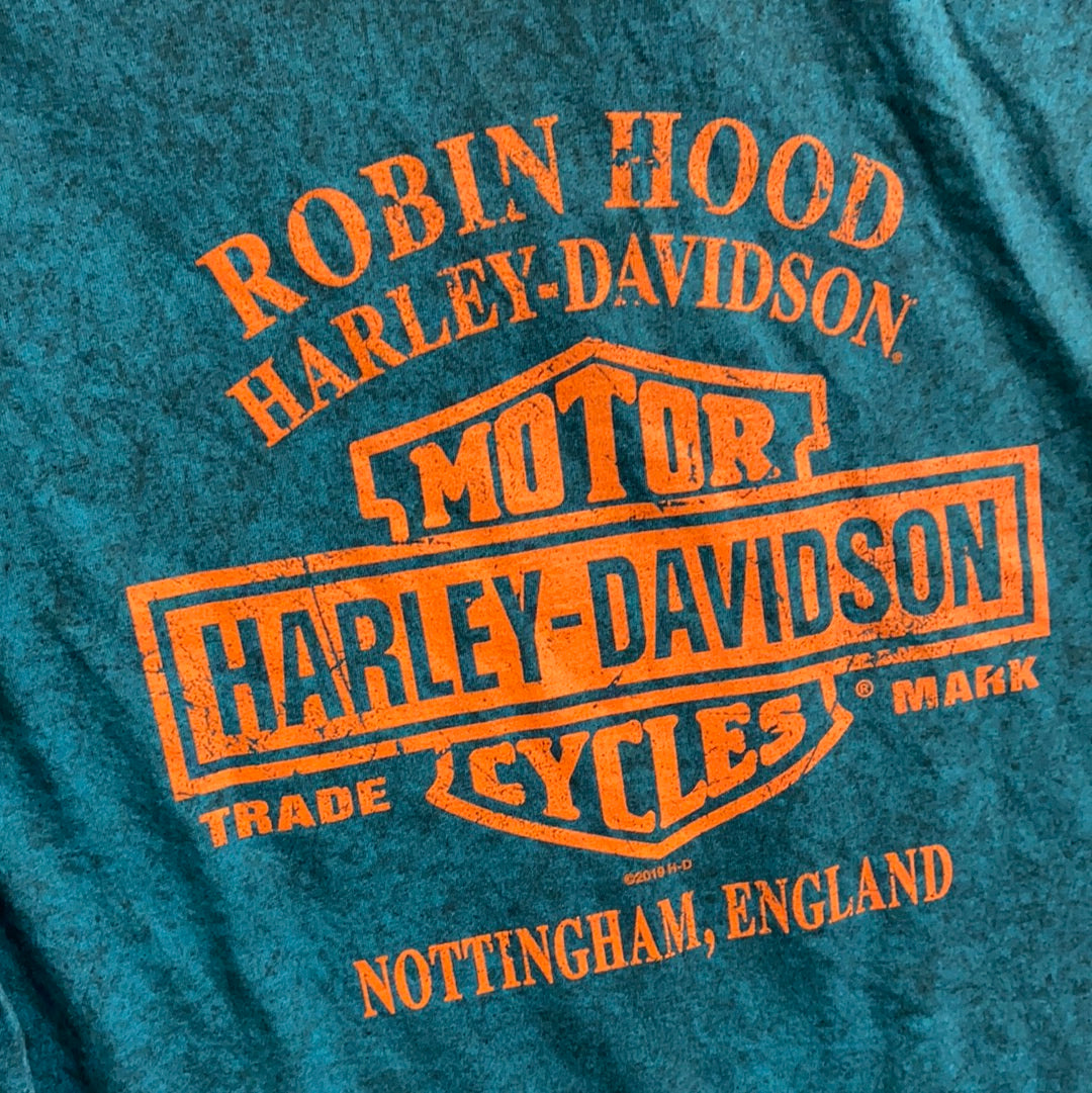 Harley Davidson Gone Riding Robin Hood Dealer T-Shirt