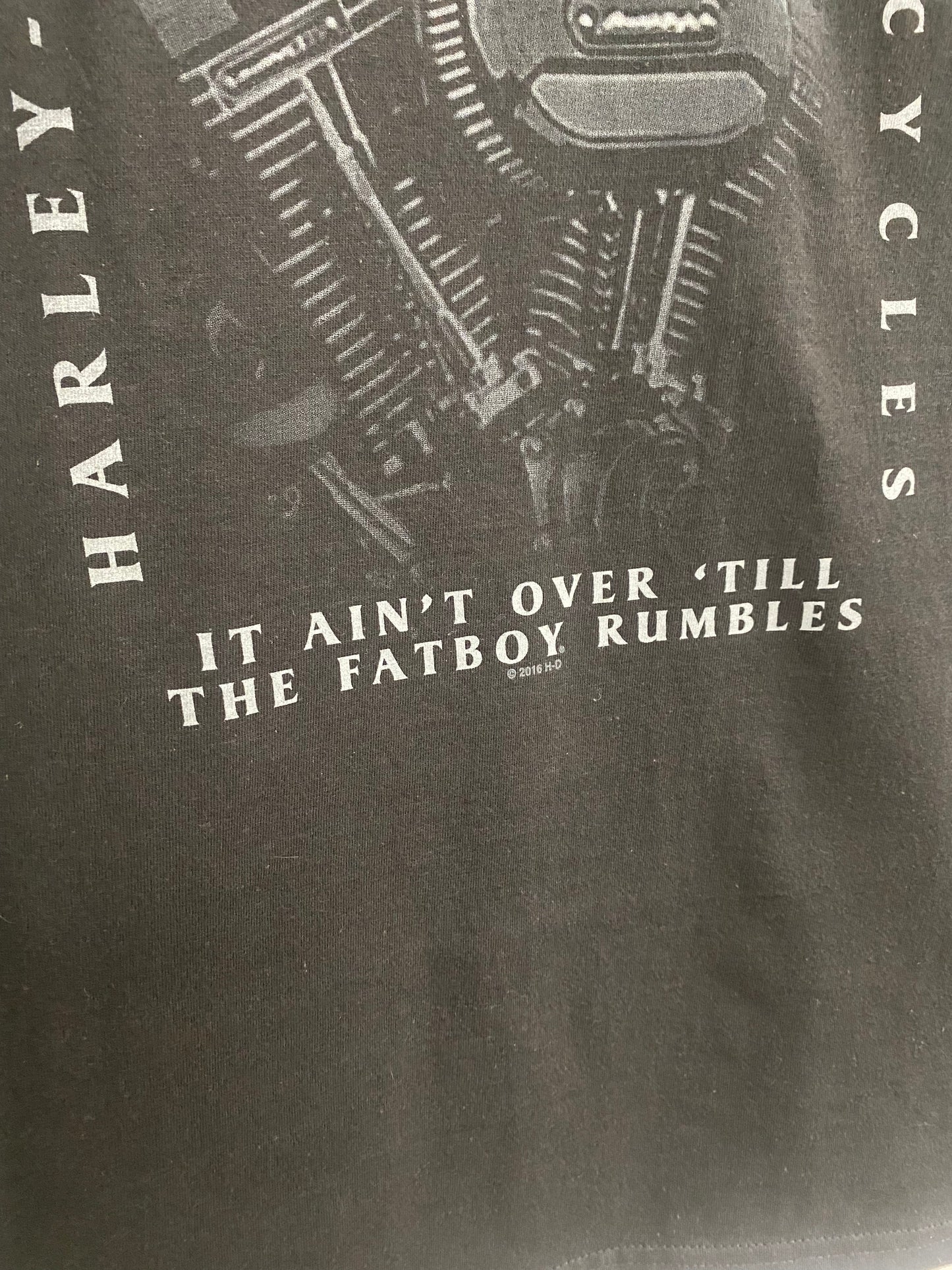 Harley Davidson Men’s Dealer Fat Boy Rumble T-Shirt