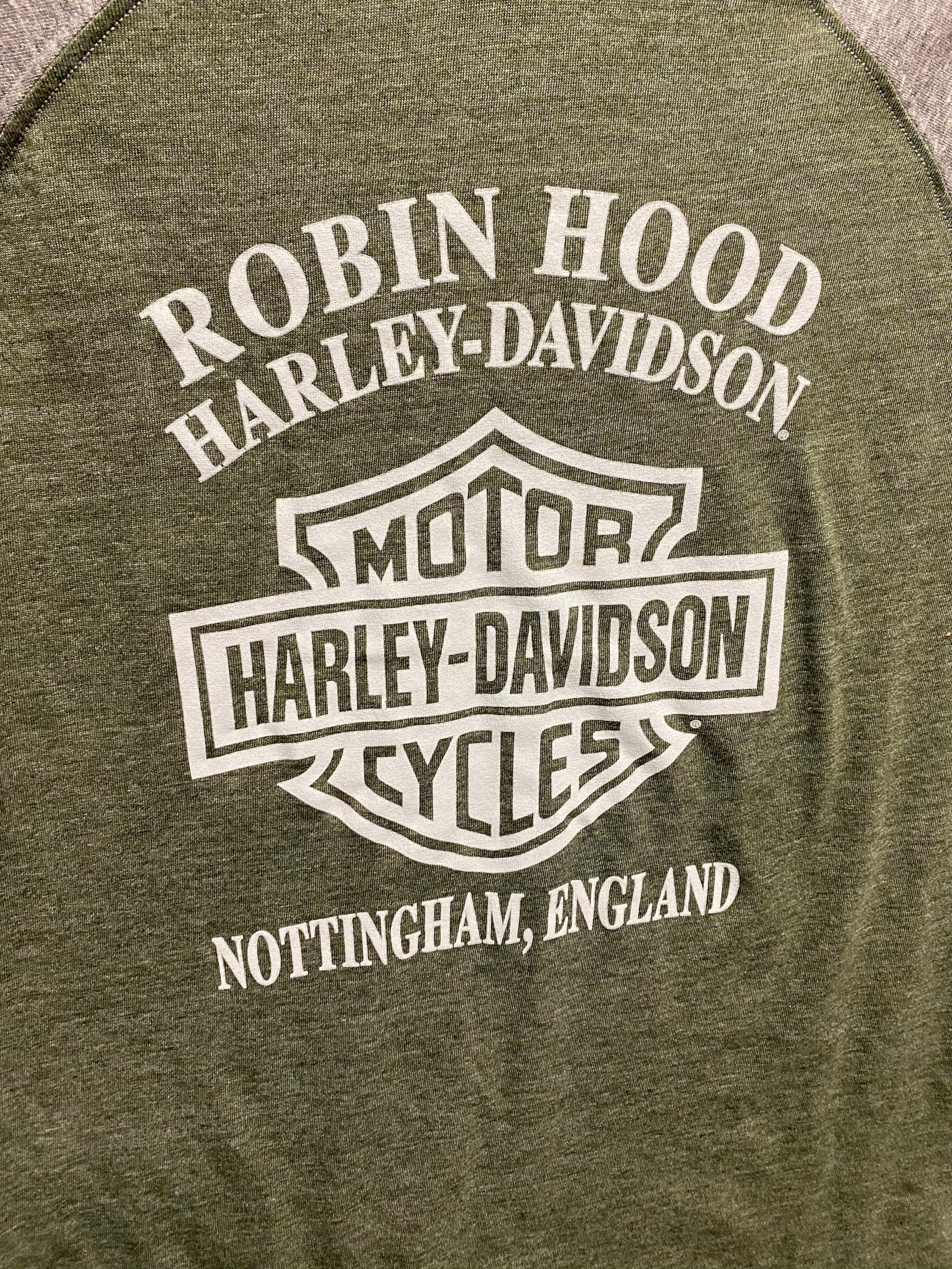 Harley Davidson Men’s 3/4 Sleeve Tough Luck T-Shirt