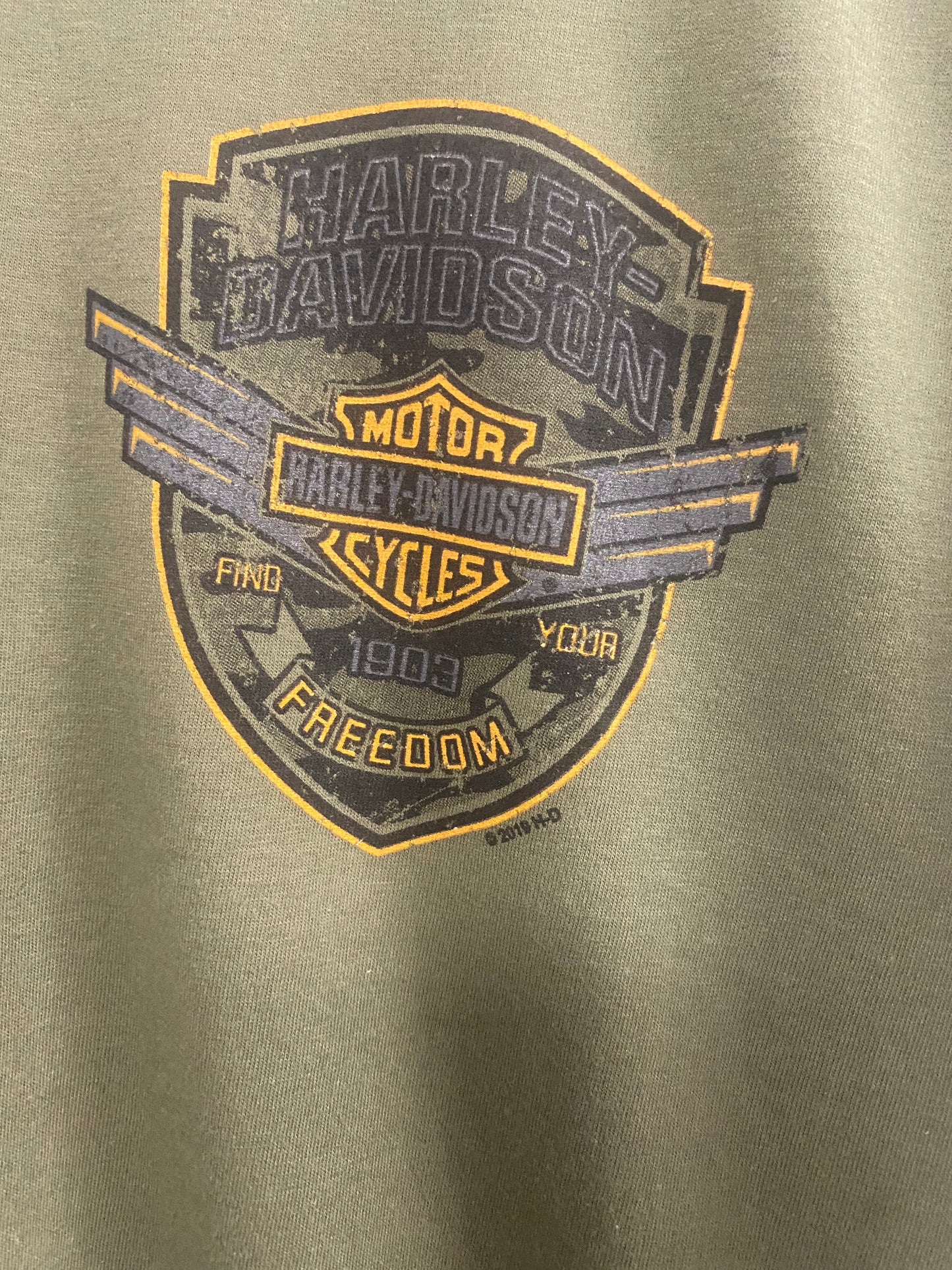 Harley Davidson Men's Freedom Shield T-Shirt