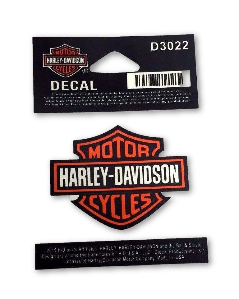 Harley Davidson Bar & Shield Decal Small Harley-Davidson®- HarleyShop