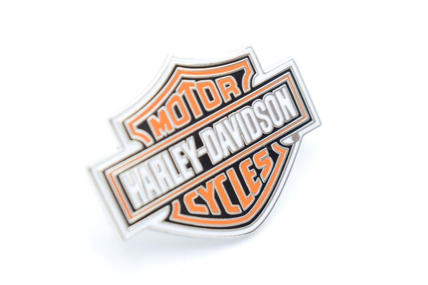 Harley Davidson Chrome Bar & Shield Pin Badge Harley-Davidson®- HarleyShop